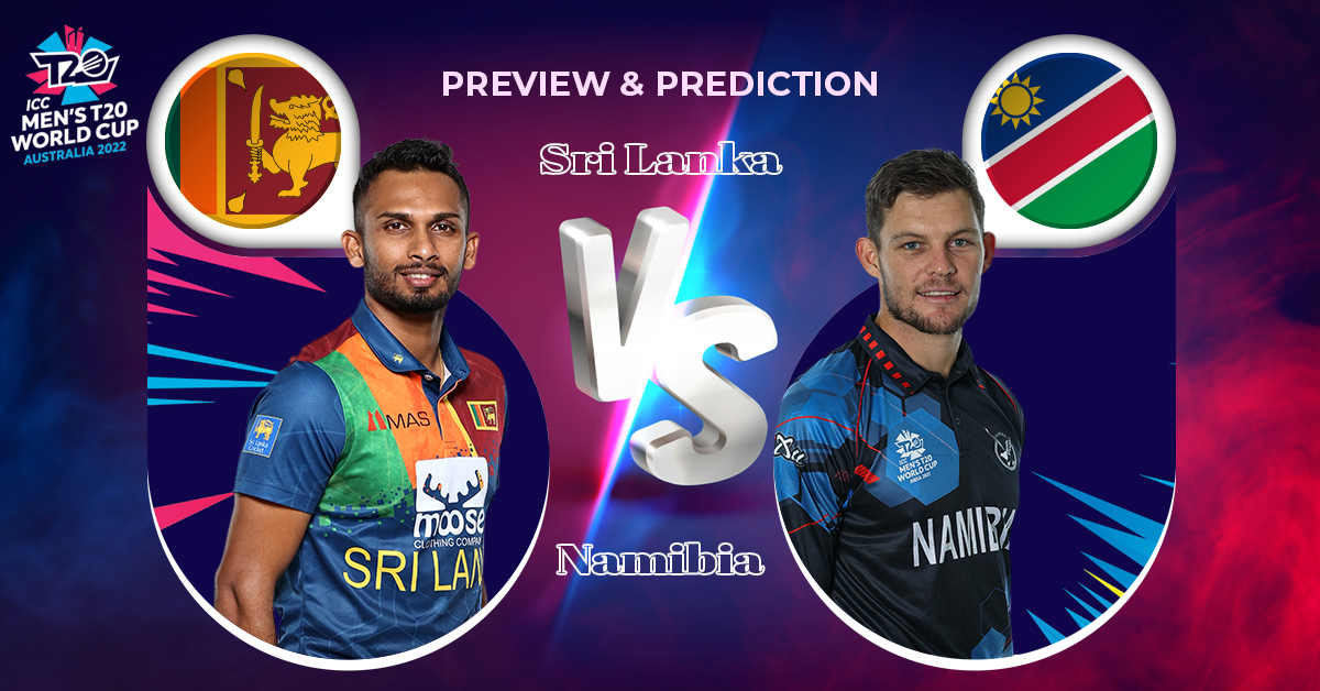 Sri Lanka vs Namibia T20 Match Schedule