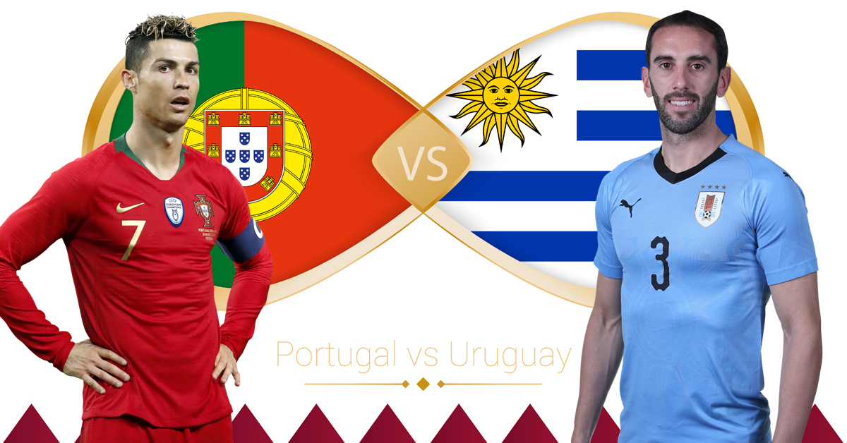 Uruguay vs Portugal Match is going to Draw:  …A lot of attention