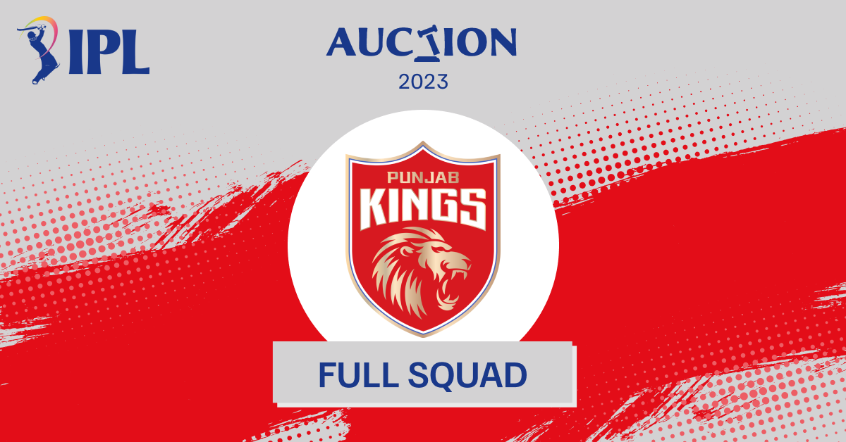 IPL 2023 Punjab Kings | Top Buys & Full Squad