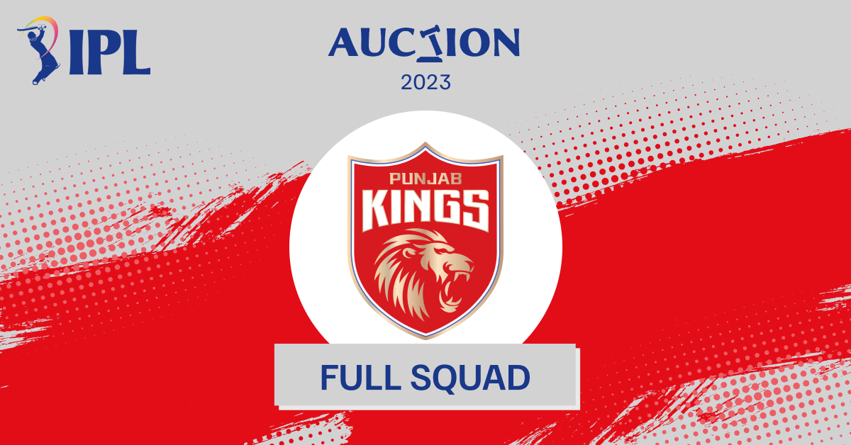 IPL 2023 Punjab Kings