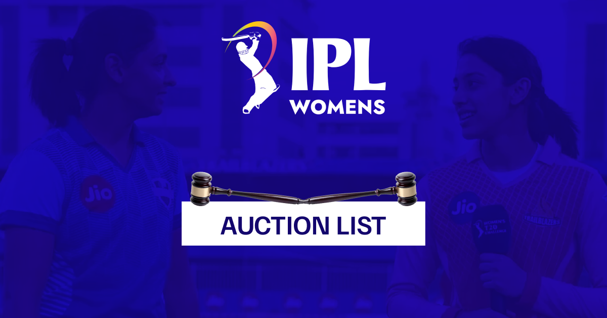 Women’s IPL Auction | Full List of Players