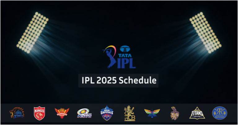 IPL 2025 Schedule Announced